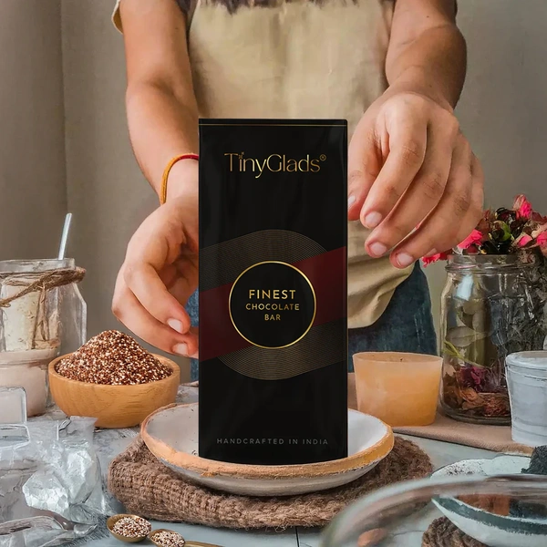 Quinoa Semi Sweet Chocolate Bar - 80 Gm