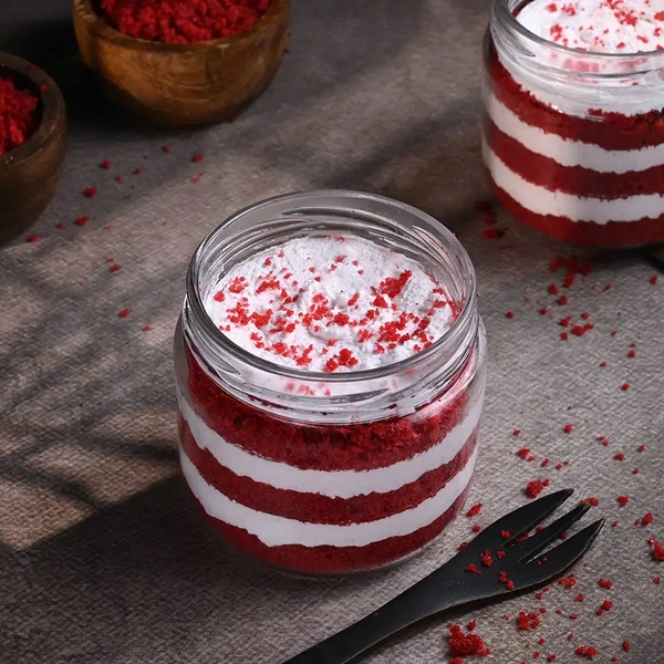 Red Velvet Single Jar Cake - 375 Ml