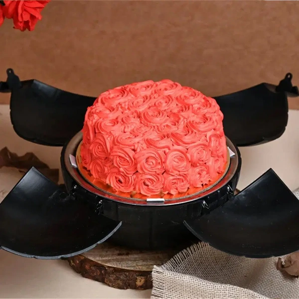 Red Velvet Bomb Cake - 500 Ml