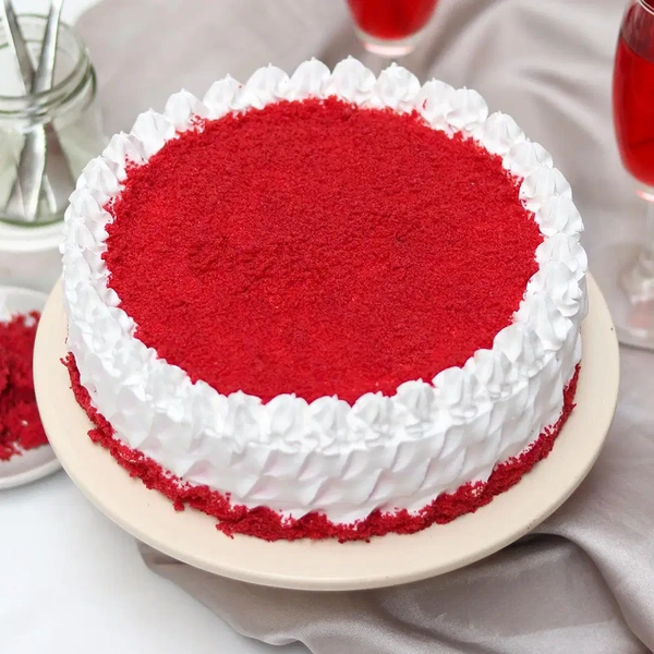 Red Velvet Crumble Cake - 500 Gm
