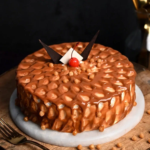 Caramel Butterscotch Cherry Cake - 1.5 Kg