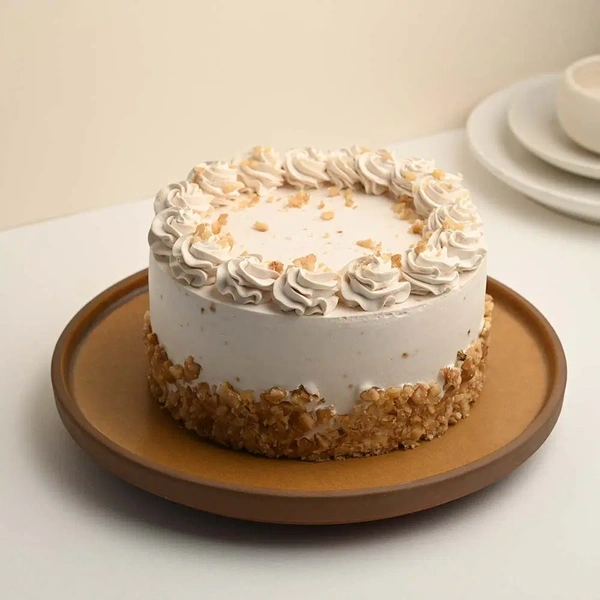 Butterscotch Crunch Designer Cake - 500 Gm