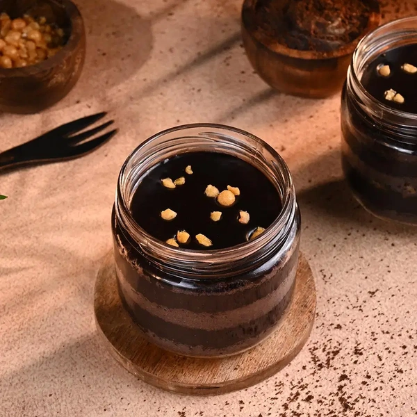 Choco Crunch Jar Cake - 200 Ml