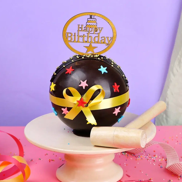 Choco Pinata Birthday Cake - 750 Gm