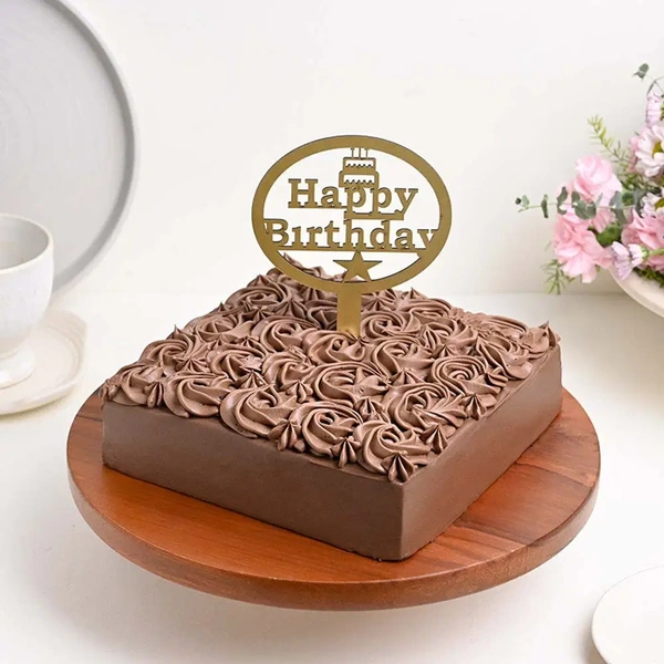Rosette Chocolate Cake - 1.5 Kg