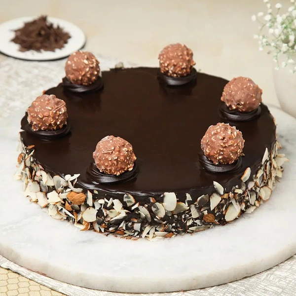 Ferrero Infused Celebration Cake - 500 Gm
