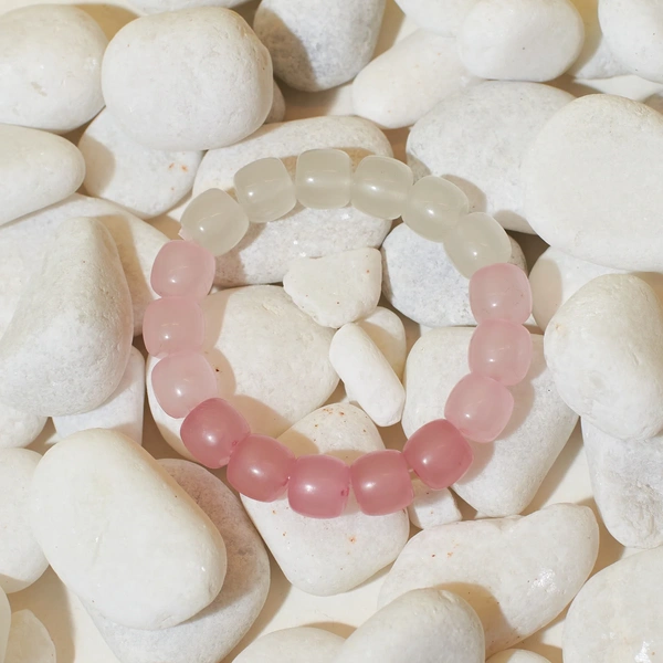 Blushing Blossom Beaded Band