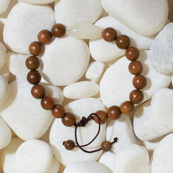 Elemental Rosewood Beaded Band