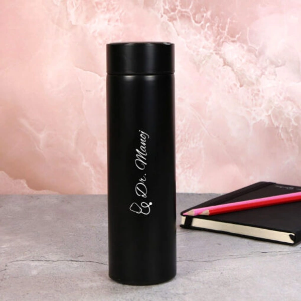 Customizable Temperature Bottle With Name