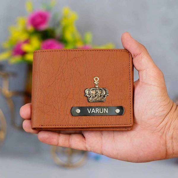 Personalized Men’s Wallet | Sheep Texture Wallet