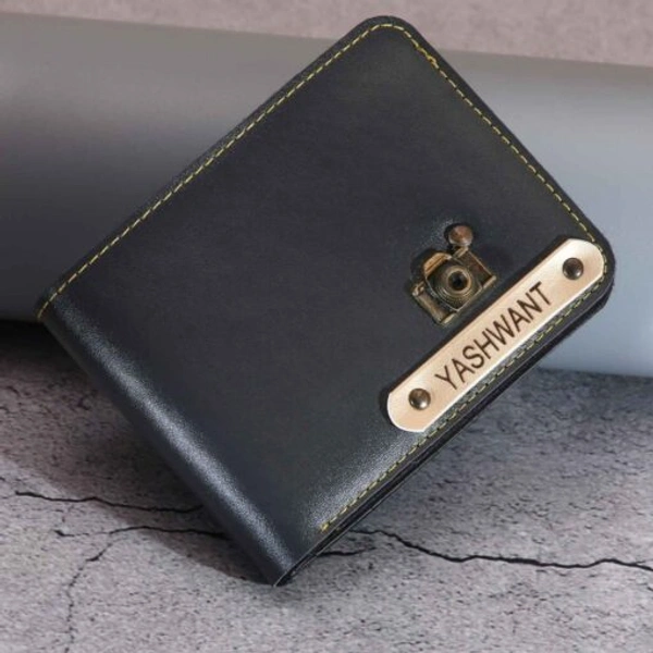 Personalized Men’s Wallet – Premium Faux Leather