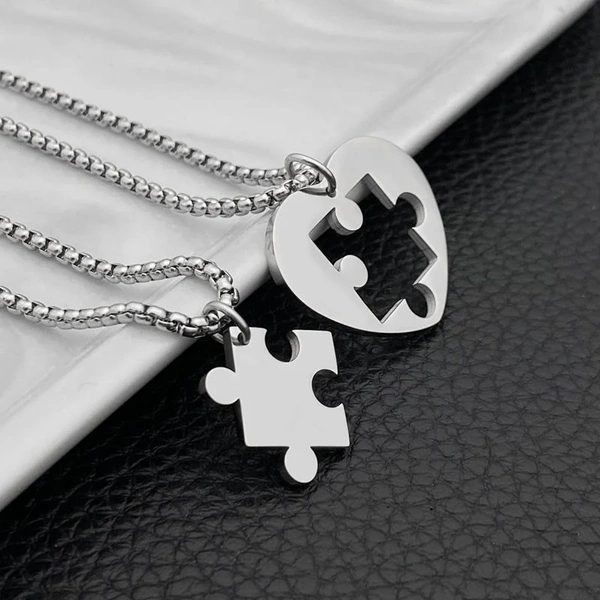 Enigmatic Connections Necklace for Couples (2 Necklaces)