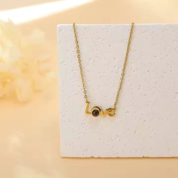 Love Story Charm Necklace