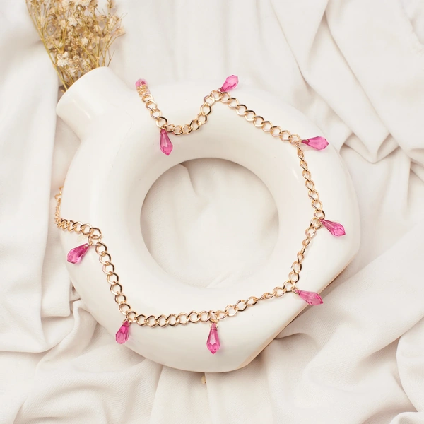 Chic Rose Tassel Chain