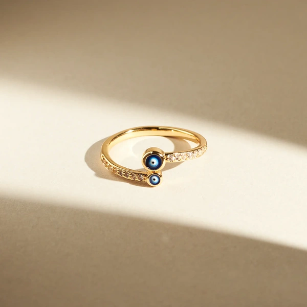 Amor Evil Eye Ring