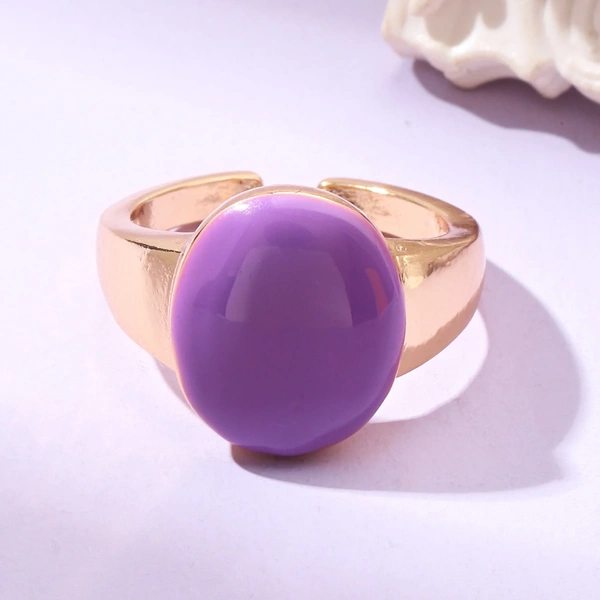 Druzy Gold Ring