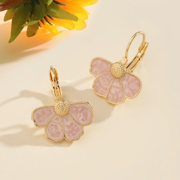 Rococo Rust Luxury Gold Earring