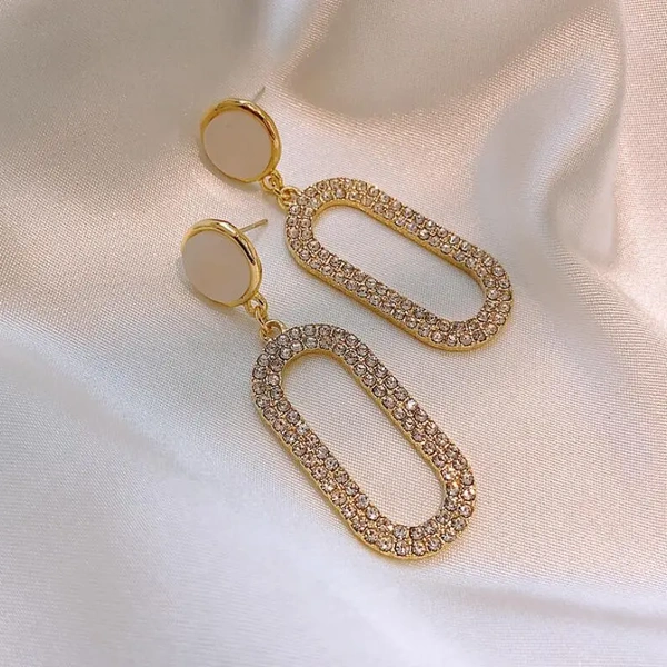 Alluring Zirconia Earrings