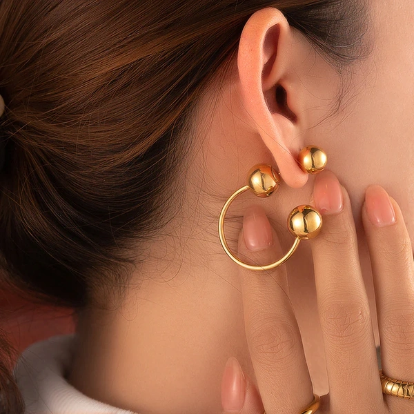 Golden Halo Earrings