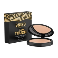 Sniss Cosmetic Lumitouch Compact Powder - Banana Edge - 9 Gm