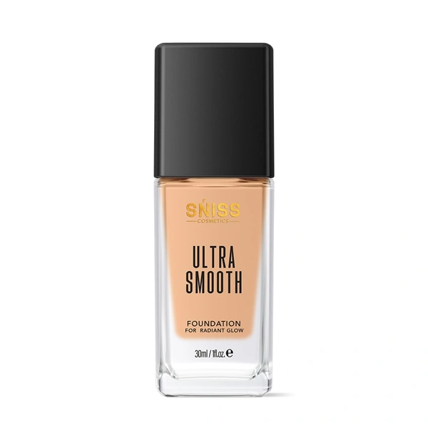 Ultra Smooth Foundation for Radiant Glow - Warm Chestnut - 30 Ml