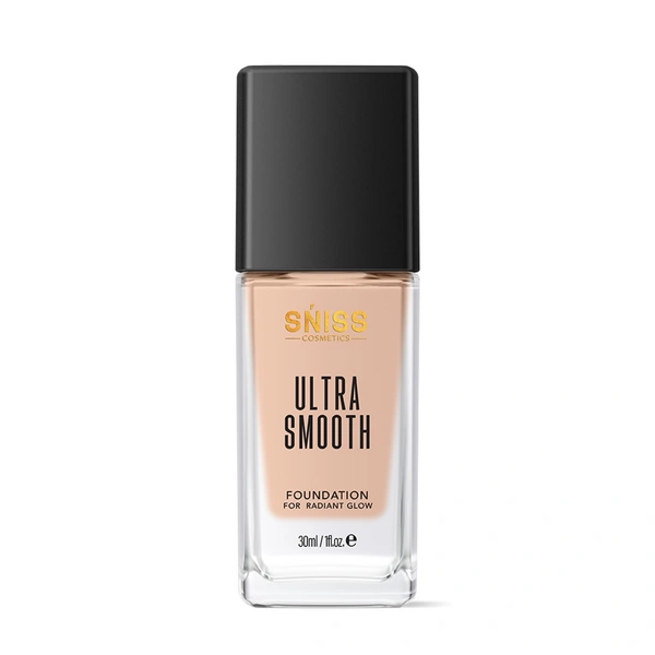 Ultra Smooth Foundation for Radiant Glow - Soft Beige - 30 Ml