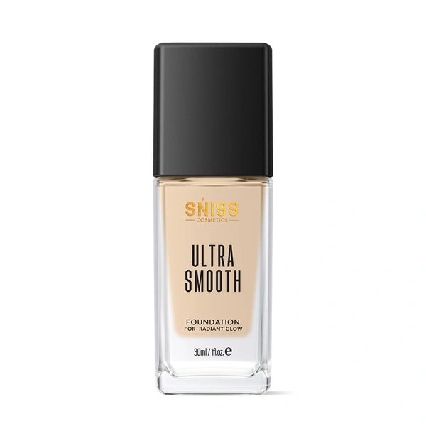Ultra Smooth Foundation for Radiant Glow - Creamy Vanilla - 30 Ml