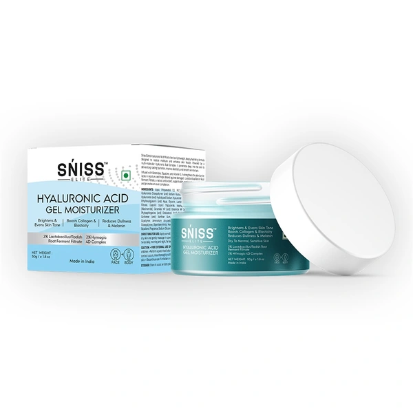 Sniss Hyaluronic Acid Face Moisturizer - 50 Gm