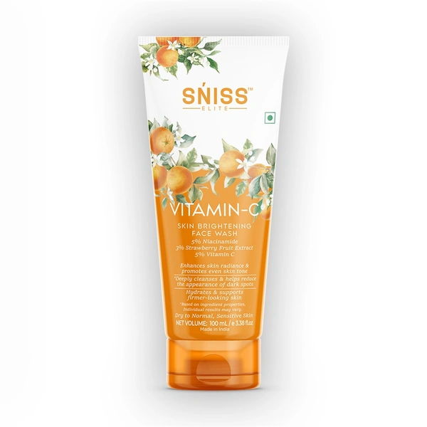 Sniss Vitamin C Facewash - 100 Ml