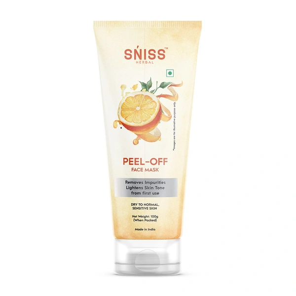 Sniss Herbal Peel Off Face Mask - 100 Gm