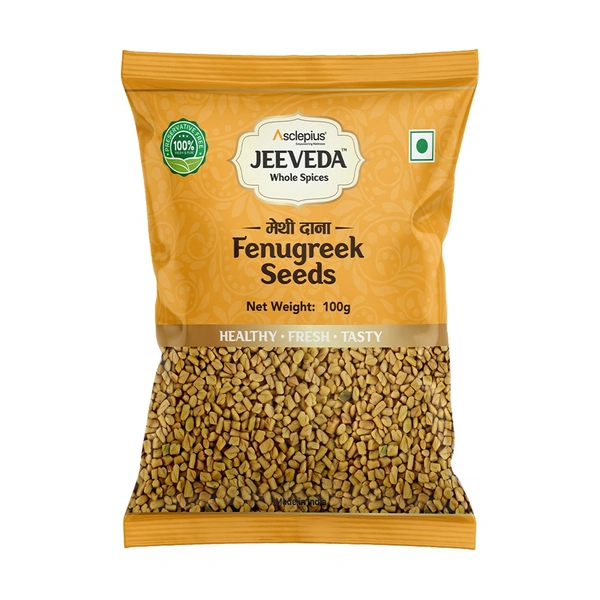 Jeeveda Fenugreek Seeds – Methi Dana - 100 Gm