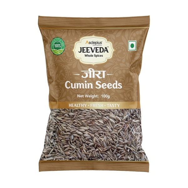 Jeeveda Cumin Seeds – Jeera - 100 Gm