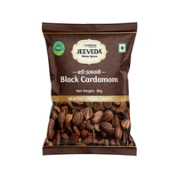 Jeeveda Black Cardamom – Badi Elaichi - 50 Gm
