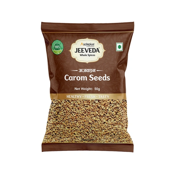 Jeeveda Carom Seeds – Ajwain - 50 Gm