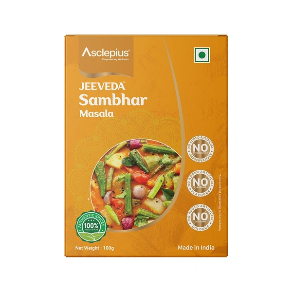 Jeeveda Sambhar Masala - 100 Gm