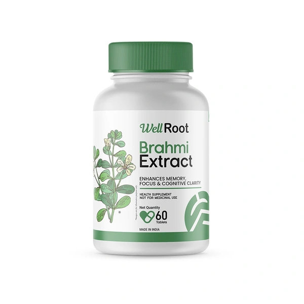 WellRoot Brahmi Extract Tablet - 60 Tablets
