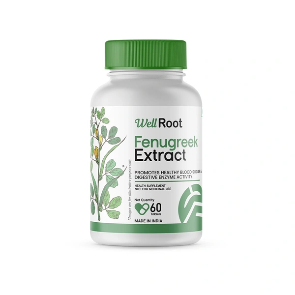 WellRoot Fenugreek Extract Tablet - 60 Tablets