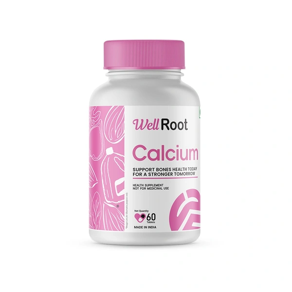 WellRoot Calcium Tablet - 60 Tablets