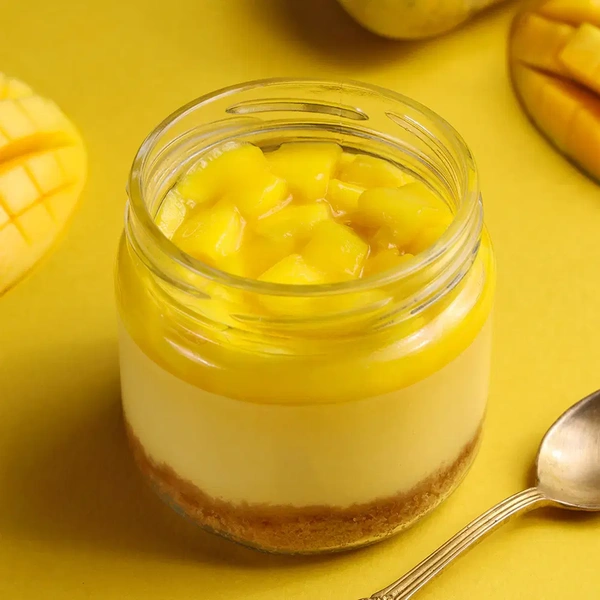 Mango Cheesecake Jar - 375 Ml