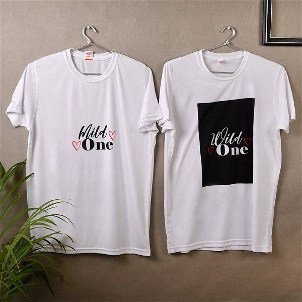 Wild One Printed T- Shirts - Large