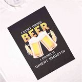 Beer Lover Printed T-Shirt - X Large