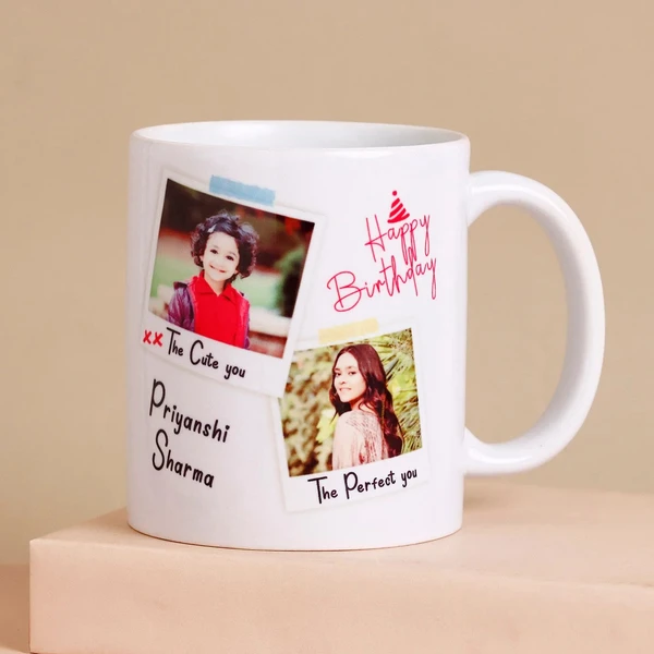 Sweet Birthday Wishes Personalised Mug