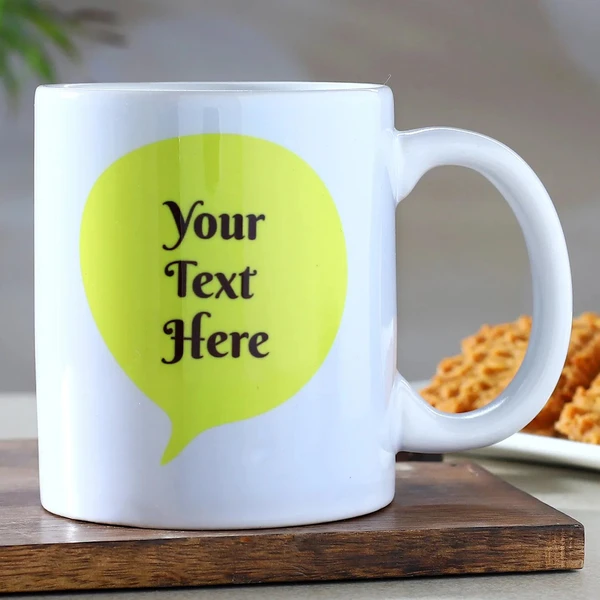 Personalised Message Mug Hand