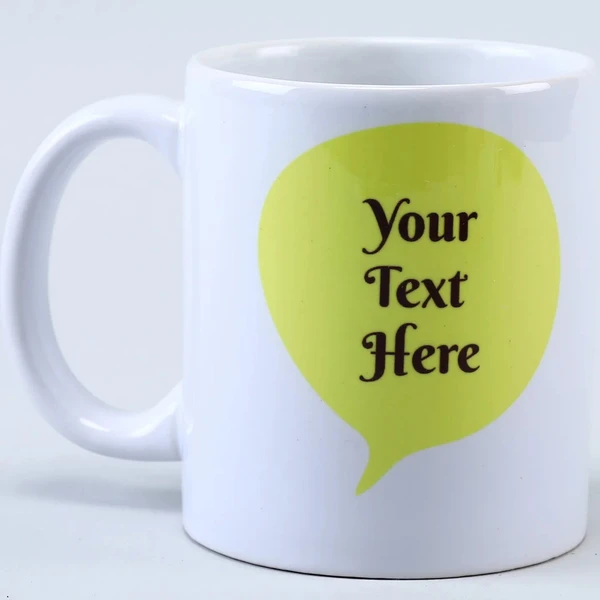 Personalised Message Mug Hand