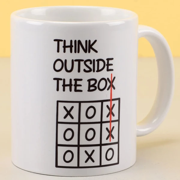 Think Outside The Box Mug