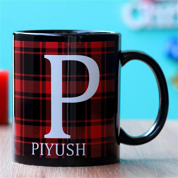 Personalised Elegant Highland Mug