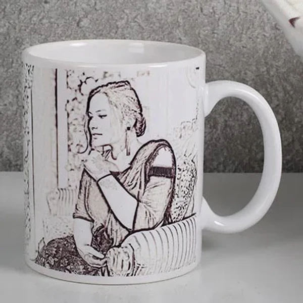 Personalised Sketch Mug