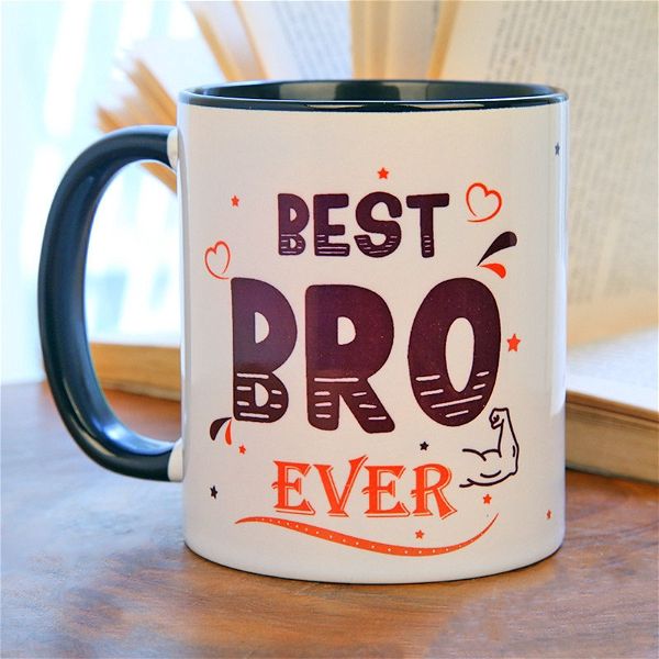 Personalised Best Bro Ever Mug