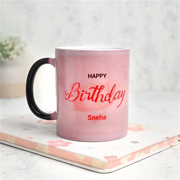 Personalised Bday Magic Mug