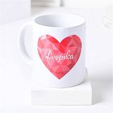 Heart Filled Picture Mug